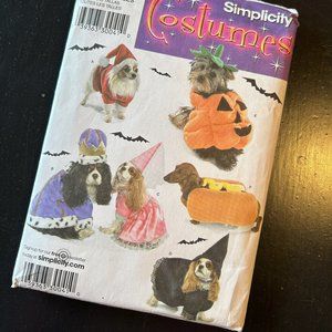 Simplicity Sewing Pattern 3952 Pet Costumes some CUT some UNCUT Size A